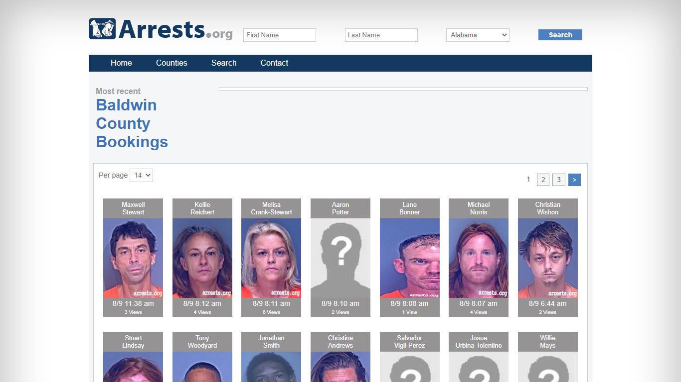 Baldwin County Arrests and Inmate Search